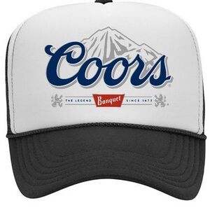 Coors Banquet Foam Trucker Mesh
Snapback Hat Cap